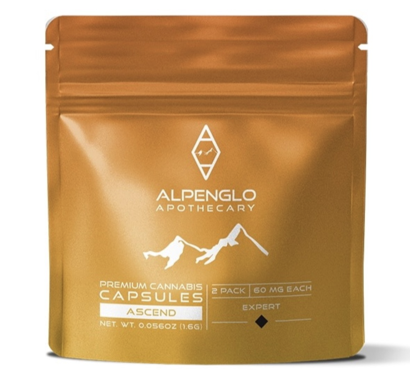 Photograph of product: Alpenglo | Ascend-2 (2 Pack) 60MG CAPSULES