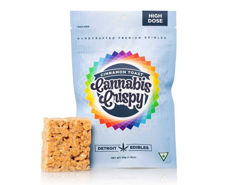 Photograph of product: Detroit Edible | Cinnamon Toast | 200mg  Crispy | REC