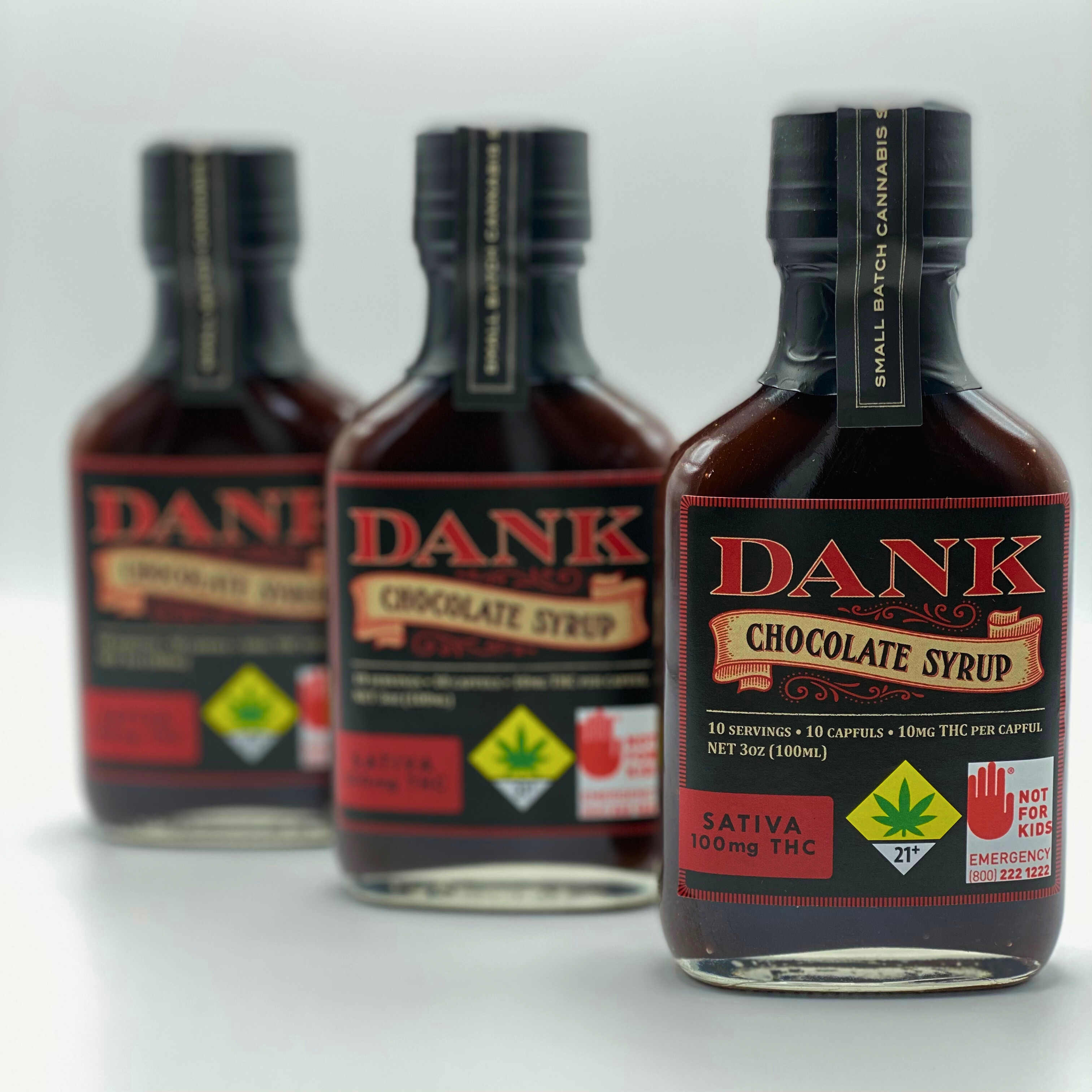 Photograph of product: Chocolate Dank Syrup - Oui'd [3oz] (100mg TH-oui)
