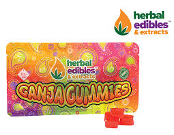 Photograph of product: Tropicana Sunrise Ganja Gummies - 100MG