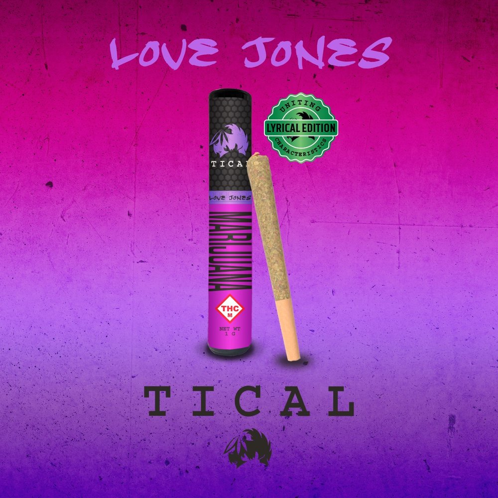 Photograph of product: TICAL - Love Jones - Single Joint