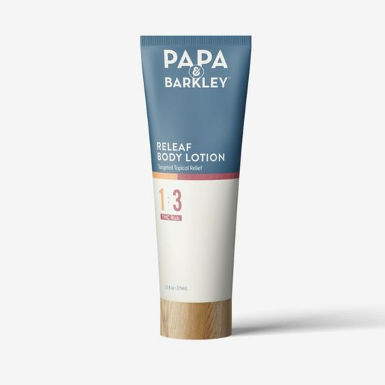 Photograph of product: V. Papa & Barkley 1:3 CBD/TH-oui Releaf Body Lotion - 75ml - 
