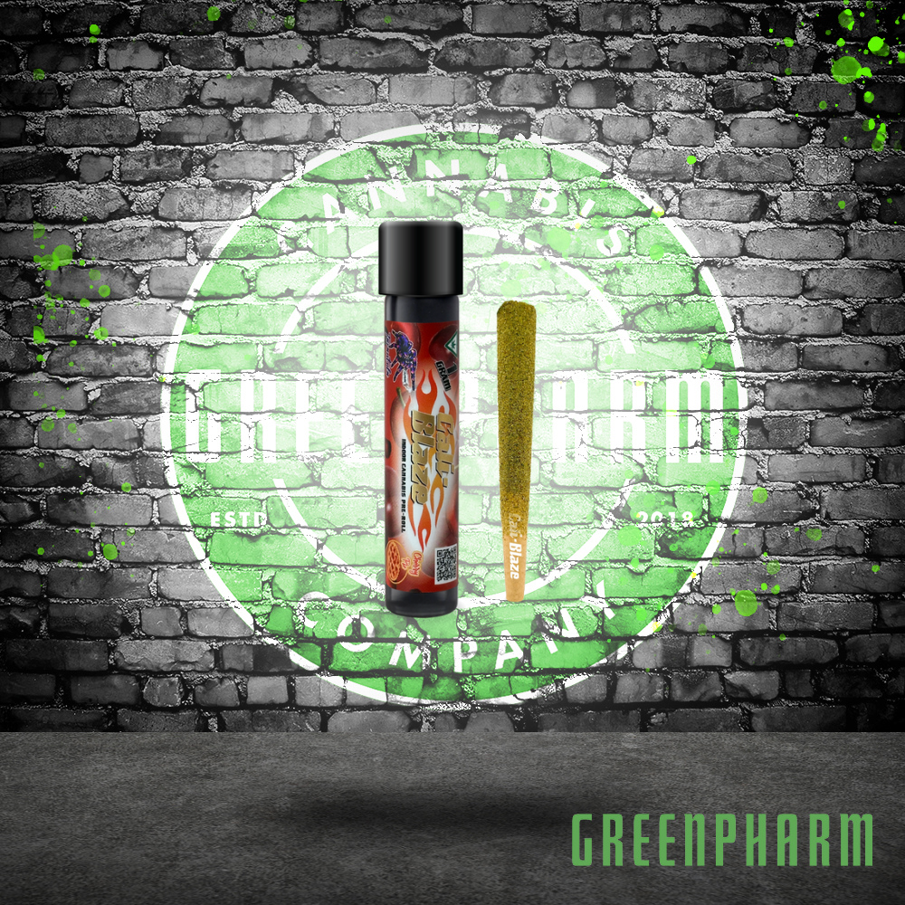 Photograph of product: Cali-Blaze , 3CT, 1G Tarantula Infused Pre-Rolls | Cherry Cola
