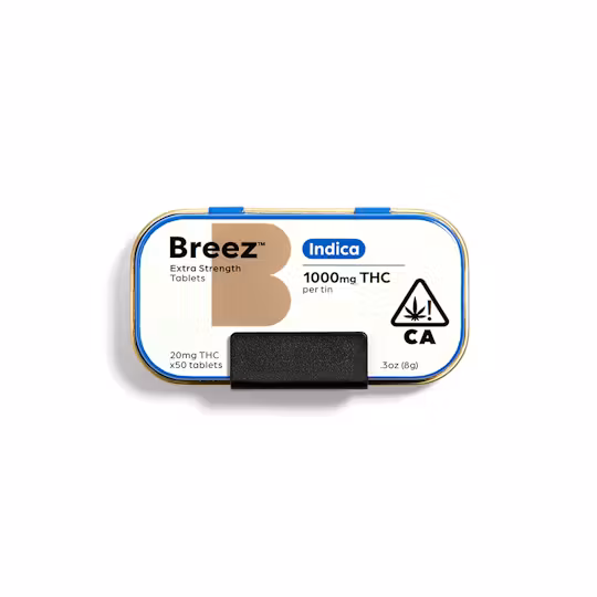 Photograph of product: Breez | Oui'd Tablet Tin - 1000mg TH-oui total