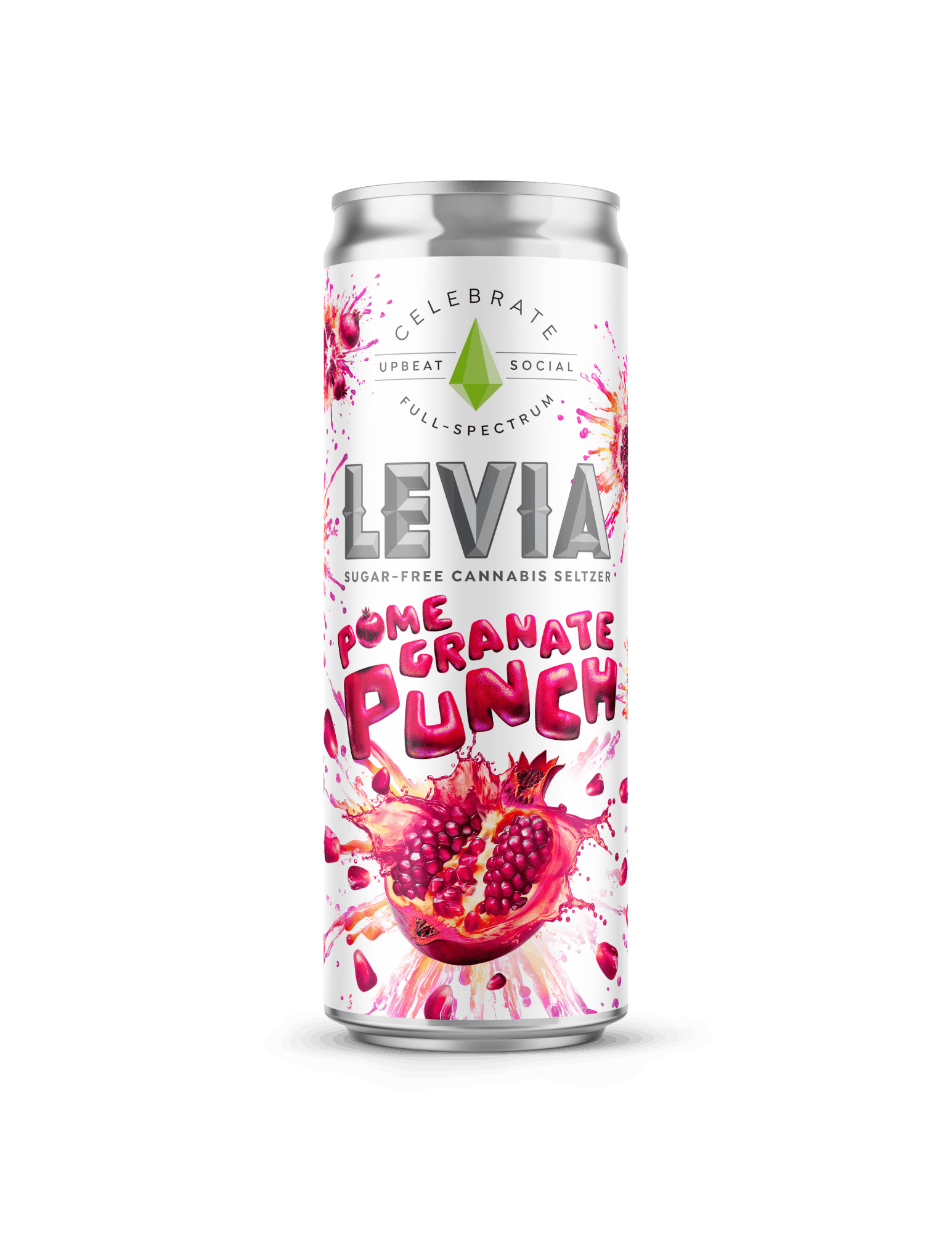 Photograph of product: Pomegranate Punch Celebrate | 5mg | Seltzer