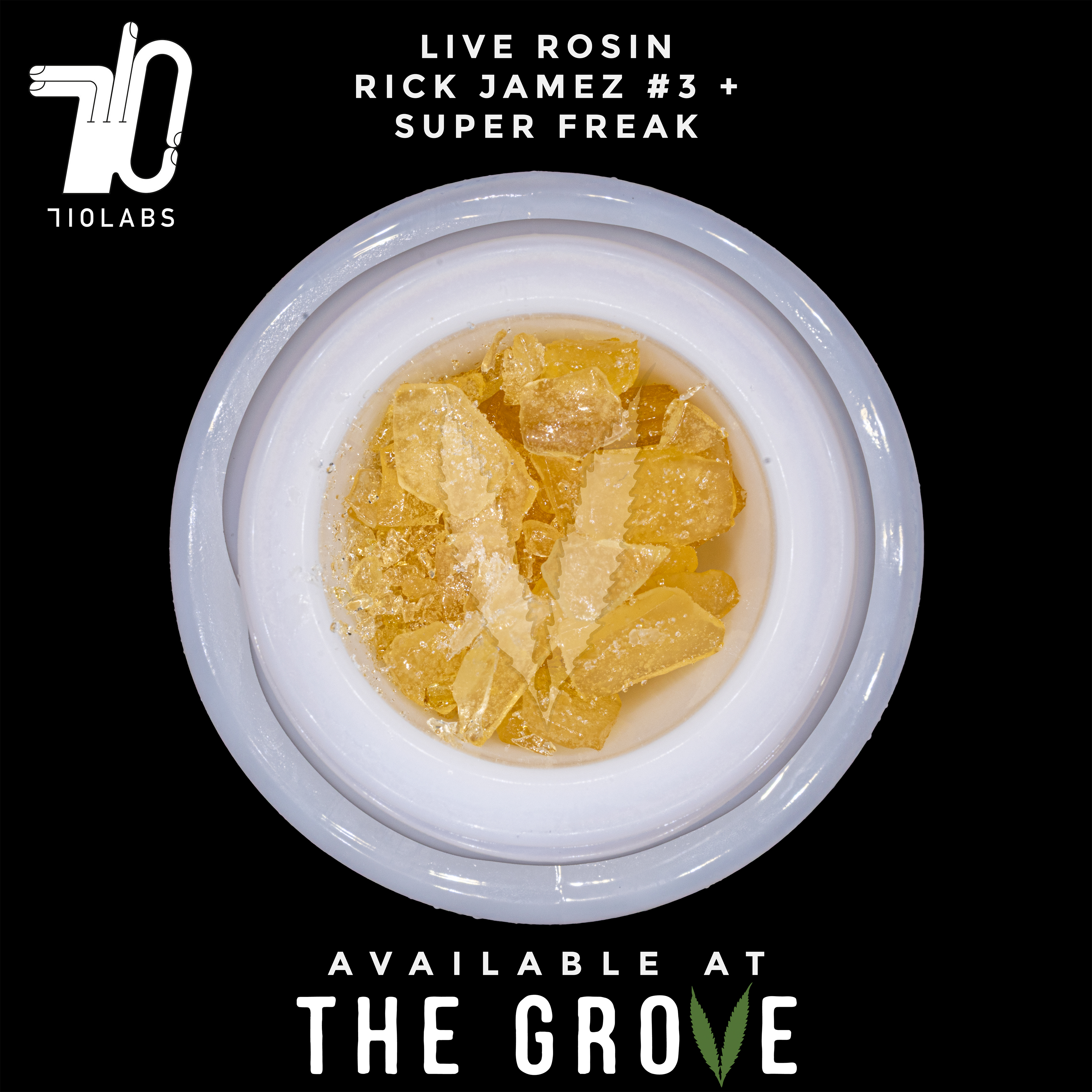 Photograph of product: Rosin - Rick Jamez #3 + Super Freak