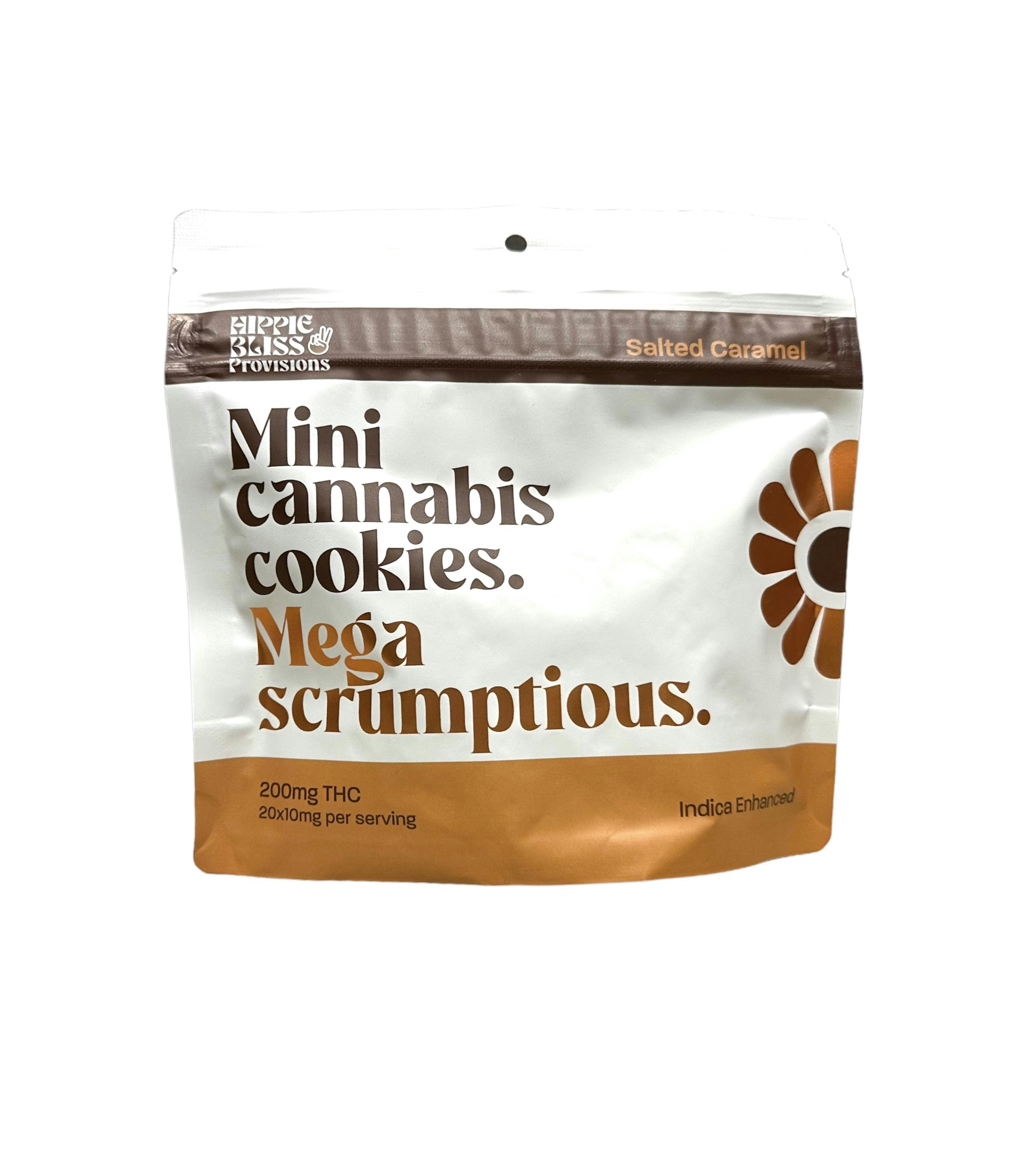 Photograph of product: AU Hippie Bliss: Salted Caramel (I) 200MG Cookies