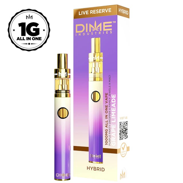 Photograph of product: Grape Limeade Live Reserve AIO 1g - 