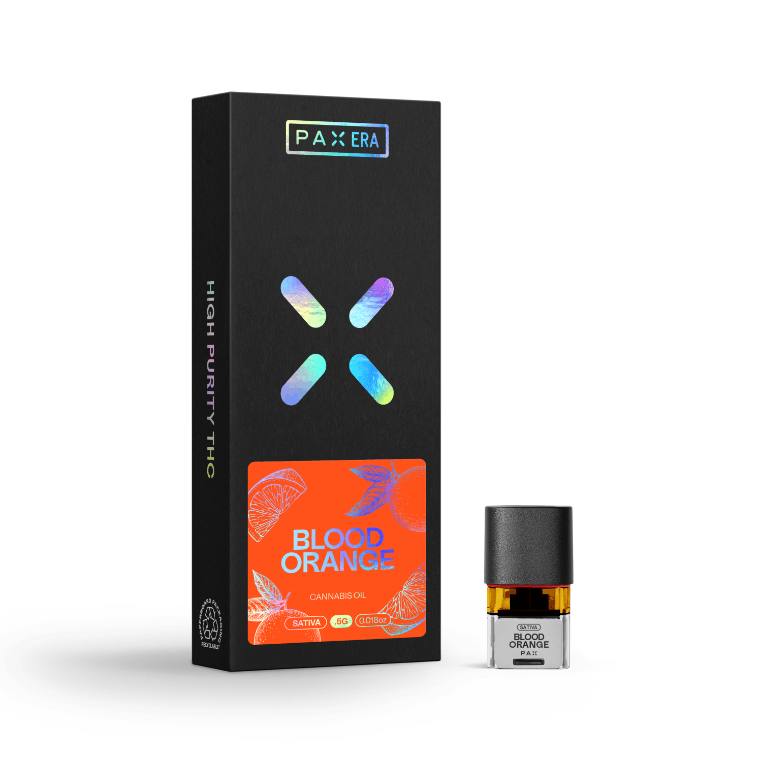 Photograph of product: Blood Orange High Purity Pod | 1g - PAX