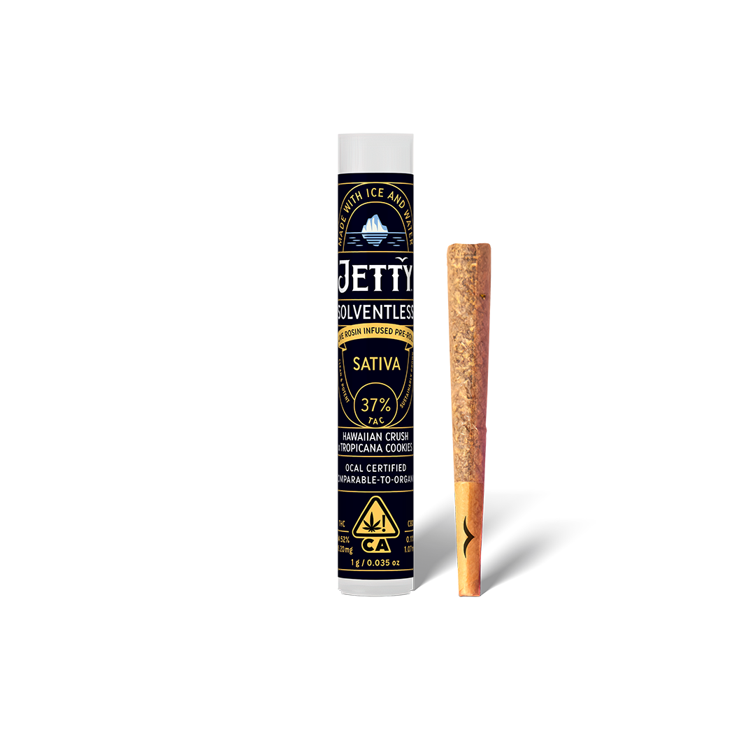Photograph of product: Hawaiian Crush x Tropicana Cookies OCal Live Rosin Infused Pre-Roll 1g