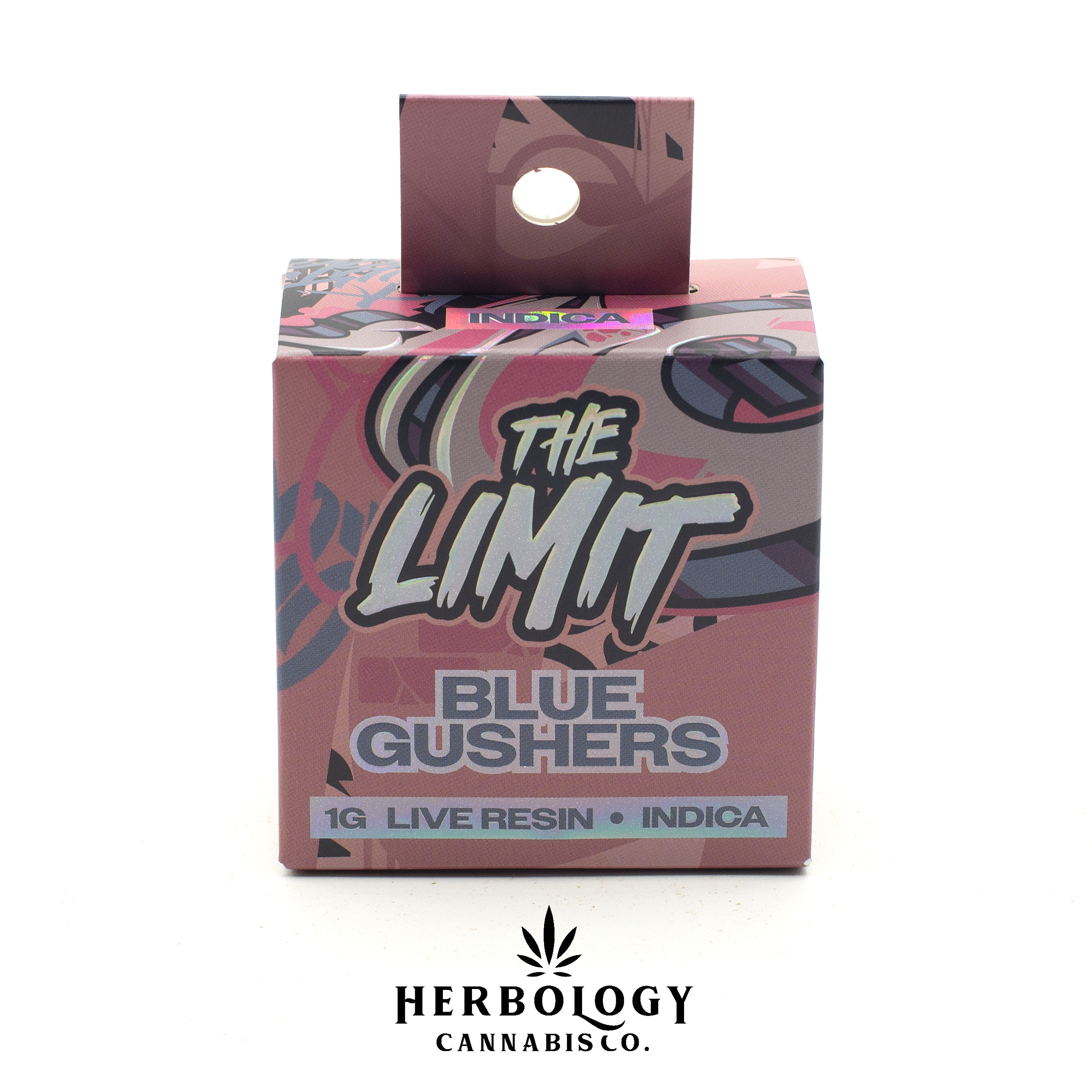 Photograph of product: The Limit | Live Resin | Blue Gushers