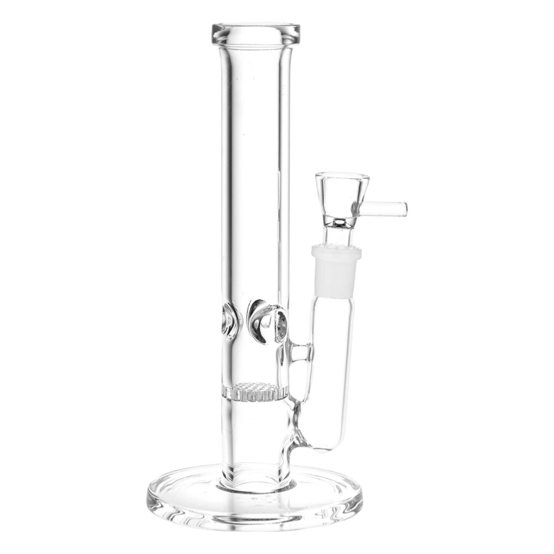 Photograph of product: Bong | Elegant Straight Tube | 7.75" | Clear