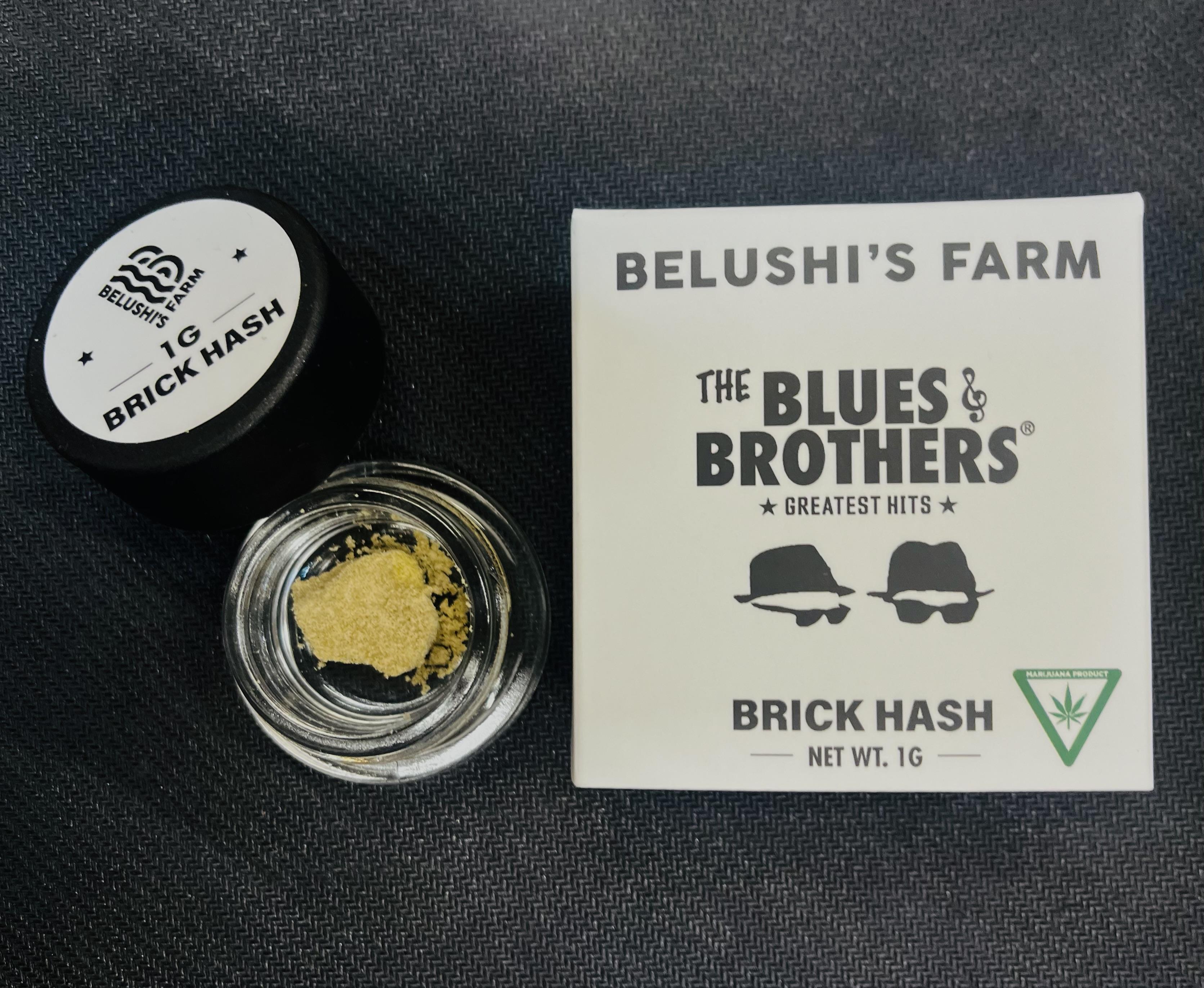 Photograph of product: Detroit Muscle Brick Hash