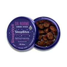 Photograph of product: $21 | Brownie Sleep Bites | 100mg | Dr.Norms