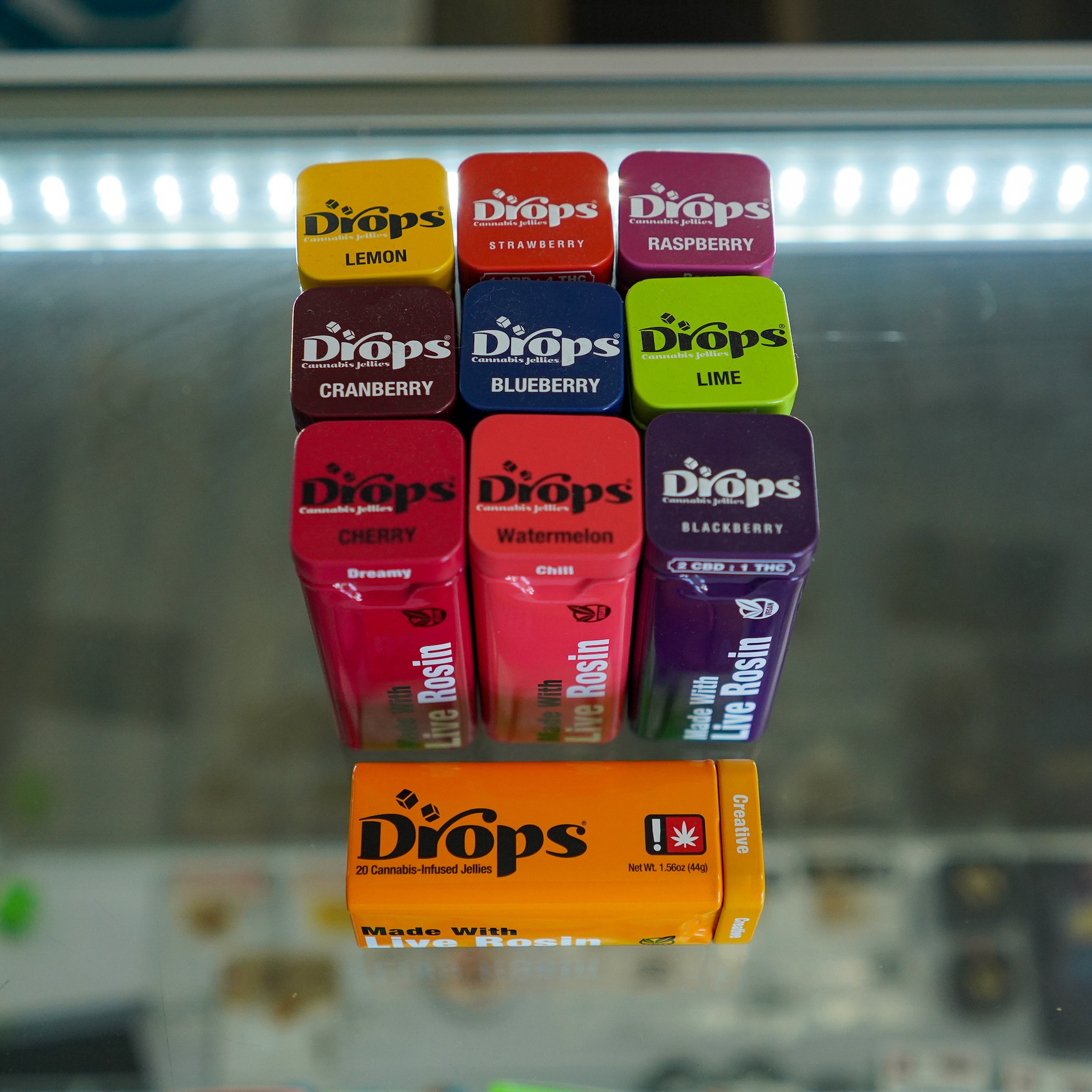 Photograph of product: Drops - Lime - 20pk