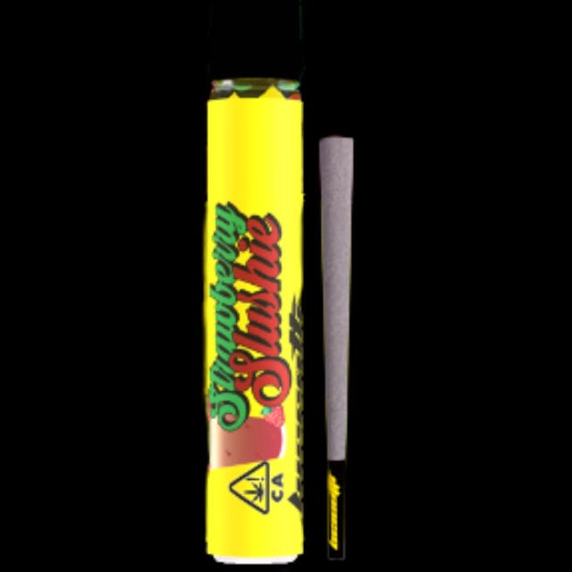 Photograph of Product: Strawberry Slushie 5pk Hash Infused Prerolls - 