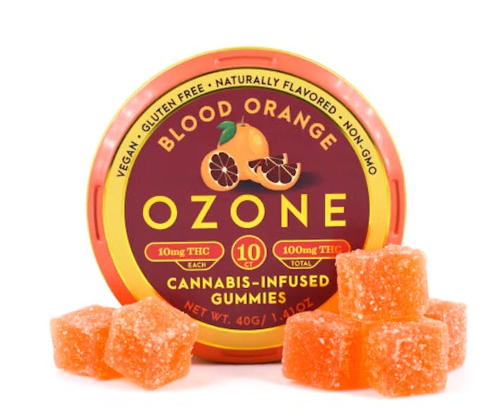 Photograph of product: Blood Orange | Ozone | 100mg Gummies