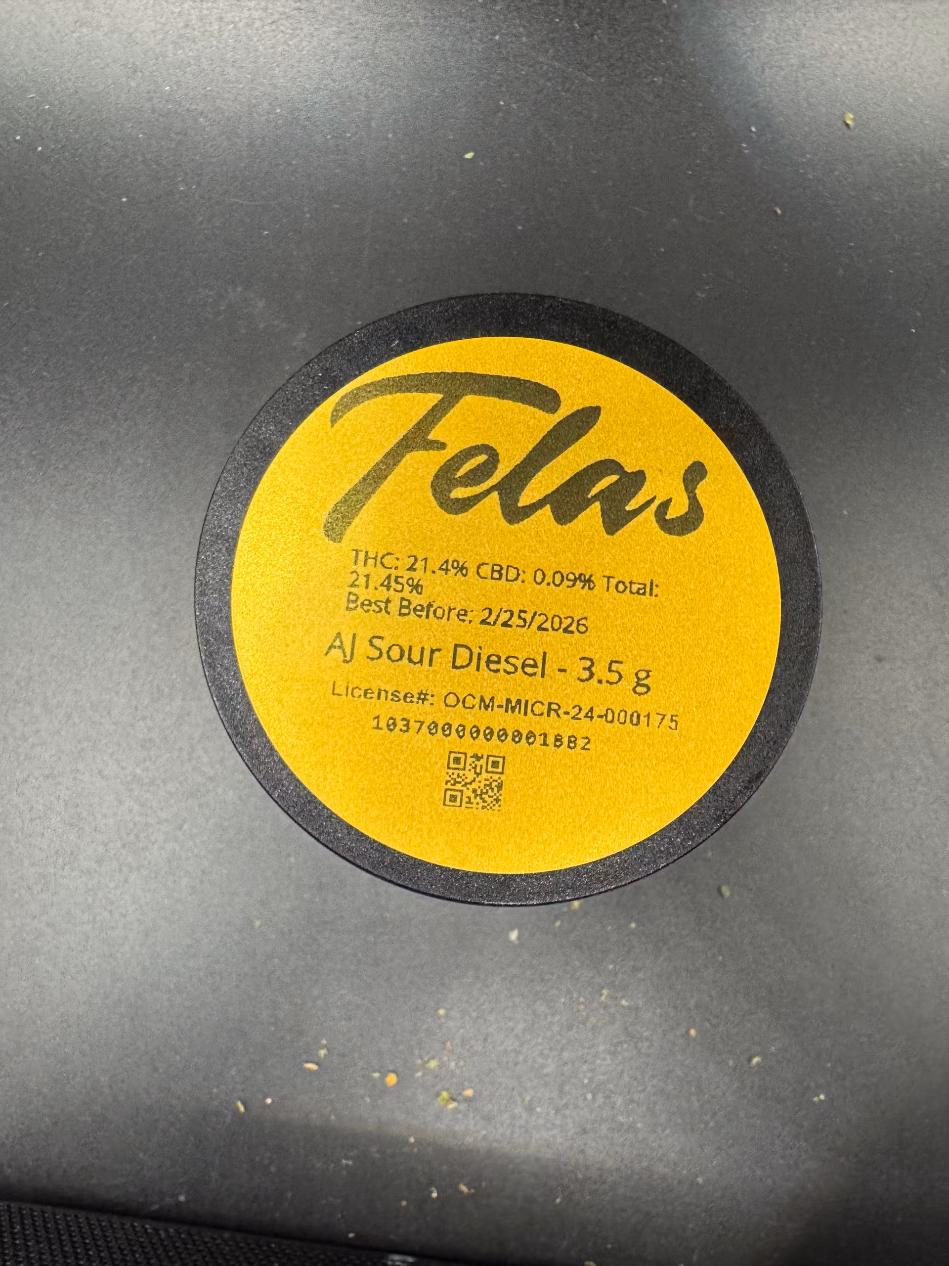Photograph of product: Fela's - Aj Sour Diesel (Indoor) - 3.5g