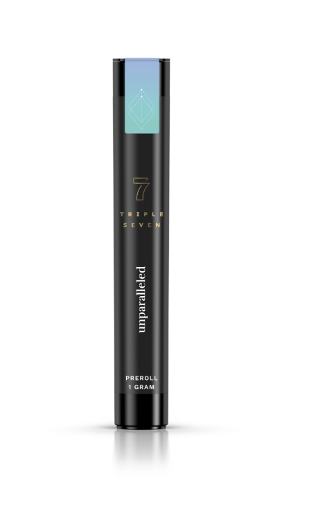 Photograph of product: TRIPLE SEVEN MAC N JELLY 1PK PRE-ROLL 1G