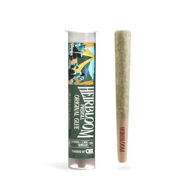 Photograph of product: Original Glue 0.75g pre-roll Heirbloom - 