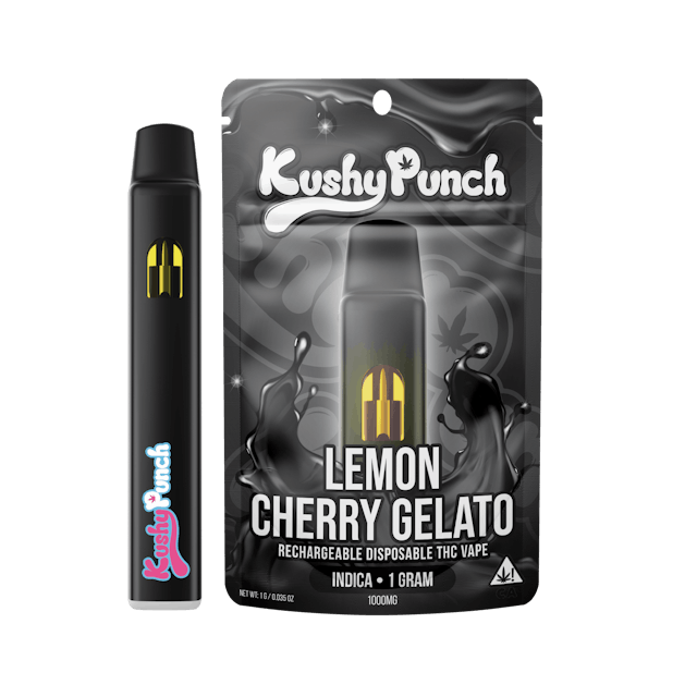 Photograph of product: Lemon Cherry Gelato | 1g Disposable - 