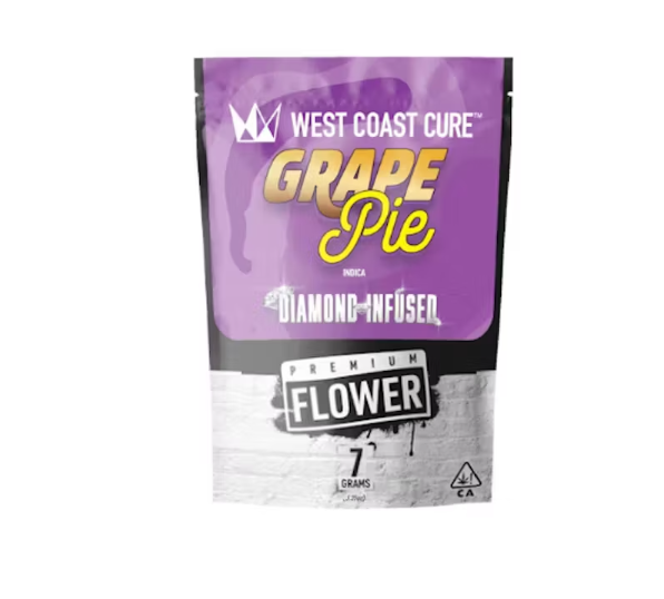 Photograph of product: GRAPE PIE DIAMOND INFUSED 7G