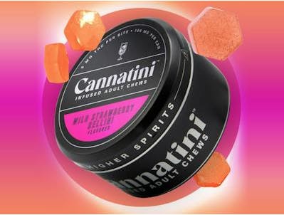 Photograph of product: Wild Strawberry Bellini 1:1 TH-oui:CBD | 100mg