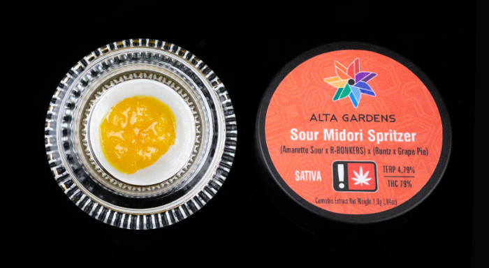 Photograph of product: Alta - Sour Midori Spritzer - Cured