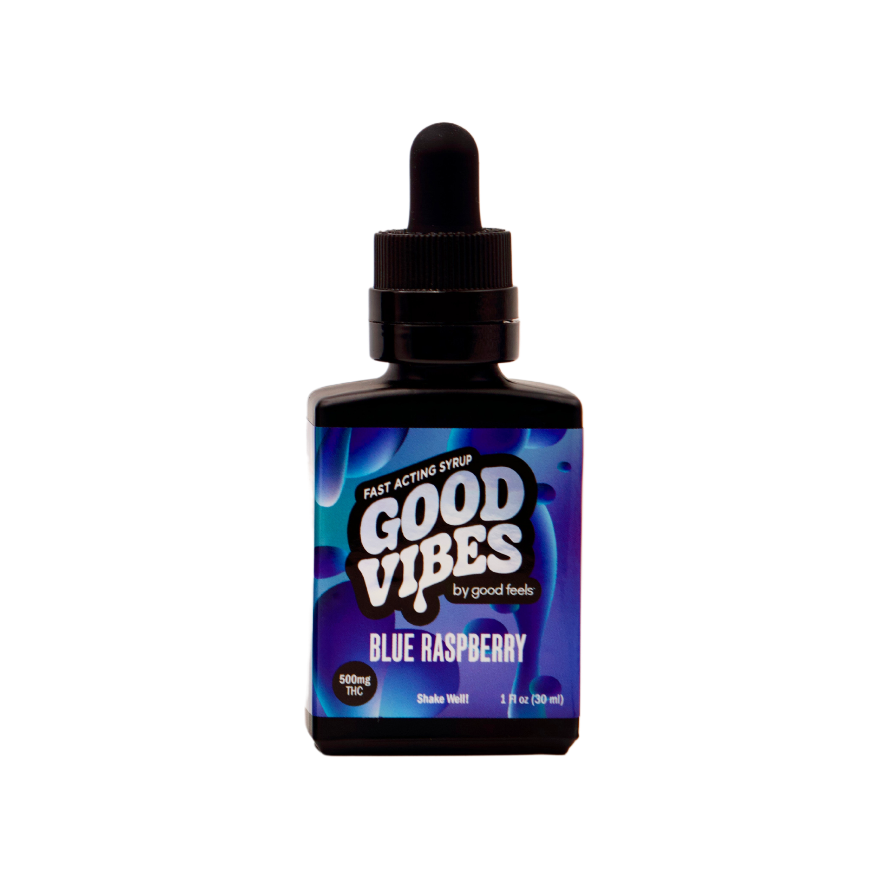 Photograph of product: Blue Raspberry Syrup l 500mg