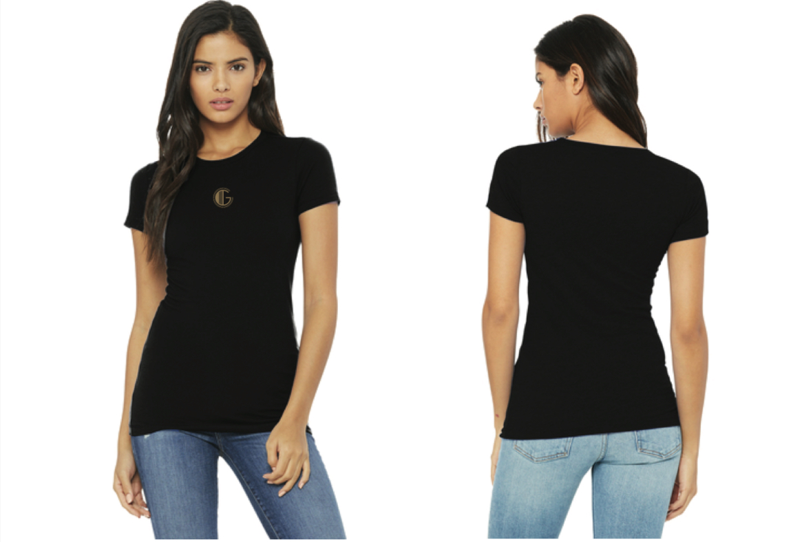Photograph of product: GATSBY OUID! CO. MERCH | SLIM FIT TEE-SHIRT - LADIES | MEDIUM