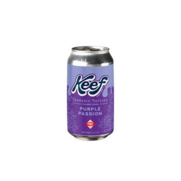 Photograph of product: Keef Purple Passion Xtreme Soda 100mg