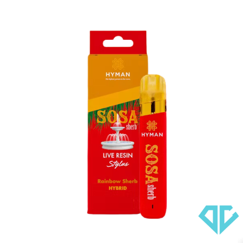 Photograph of product: Hyman Oui'd Sosa Sherb Live Resin Disposable 1g
