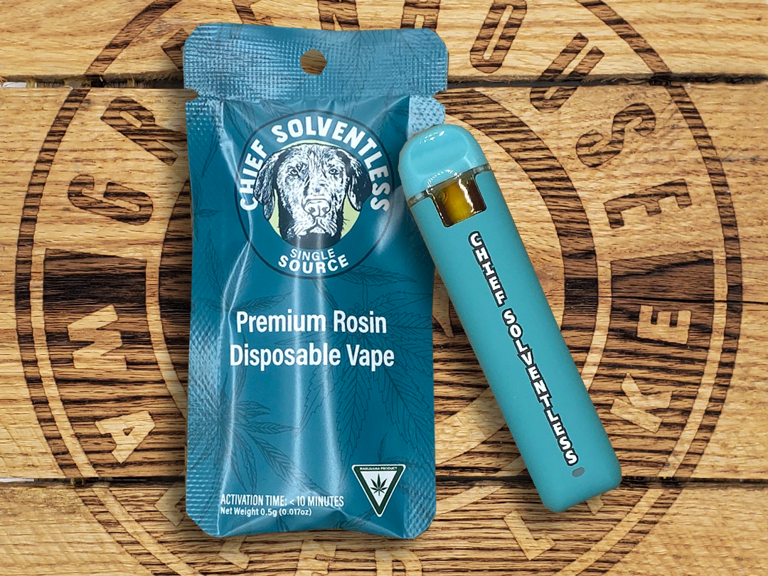 Photograph of Product: Chief Solventless | Bahama Berry | 0.5g Rosin AIO Vape