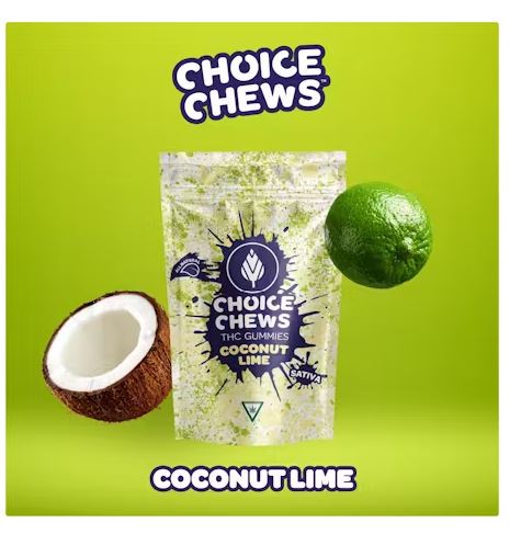 Photograph of product: Coconut Lime I 100mg Gummies