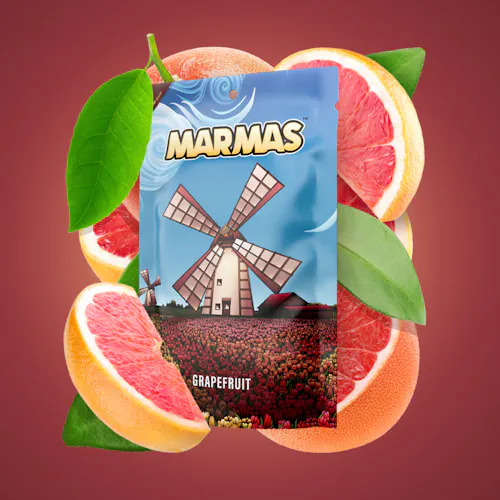 Photograph of product: Fruit Chew - Marmas Grapefruit 1:1:1 CBD:CBG:TH-oui