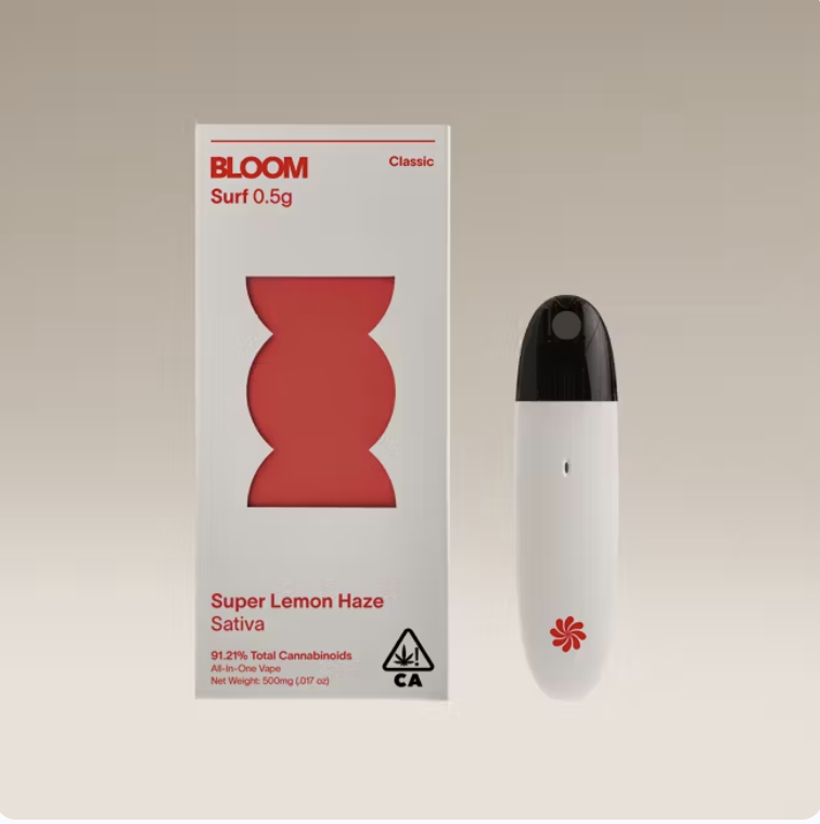 Photograph of product: Bloom | Super Lemon Haze | .5g AIO