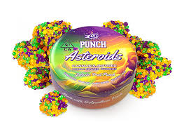 Photograph of product: Punch Asteroids Galactic Fruit Punch 100mg