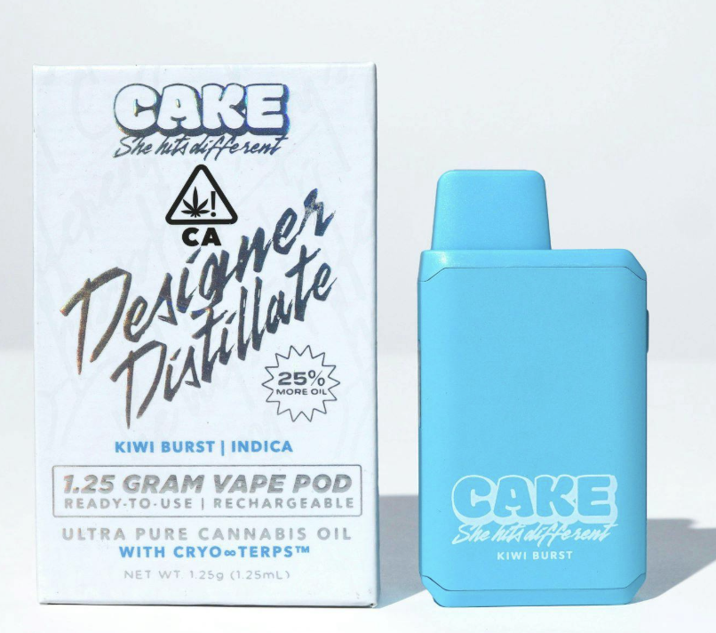 Photograph of product: CAKE ALL-IN-ONE - KIWI BURST 1.25G