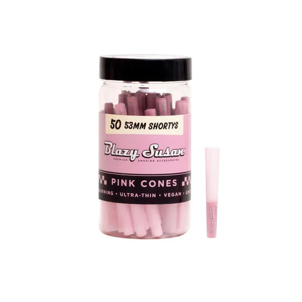 Photograph of product: Blazy Susan Cones Pink 53mm Size 50ct.