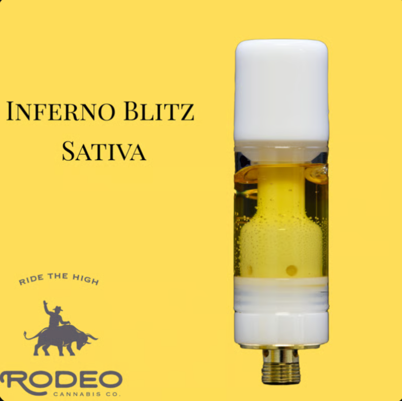 Photograph of Product: Rodeo Live Resin Inferno Blitz (S) 1g (C0070000144)