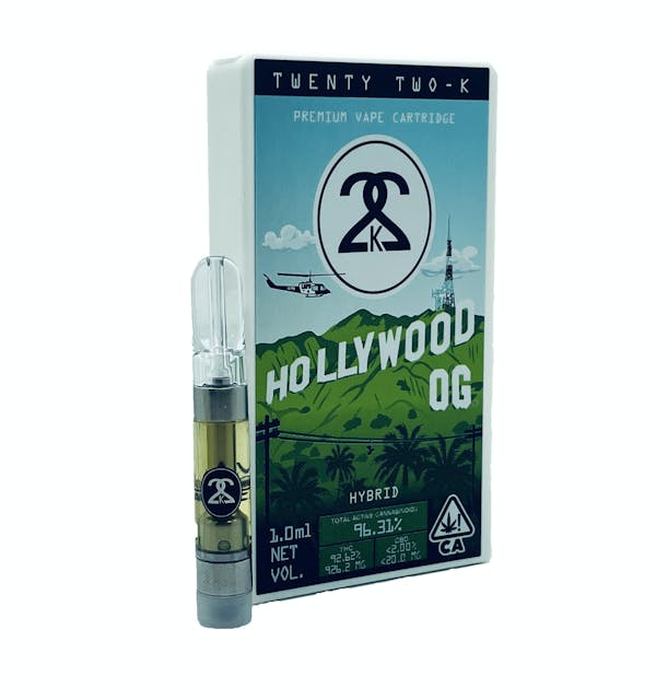 Photograph of product: Cartridge | Hollywood OG - 1g - 