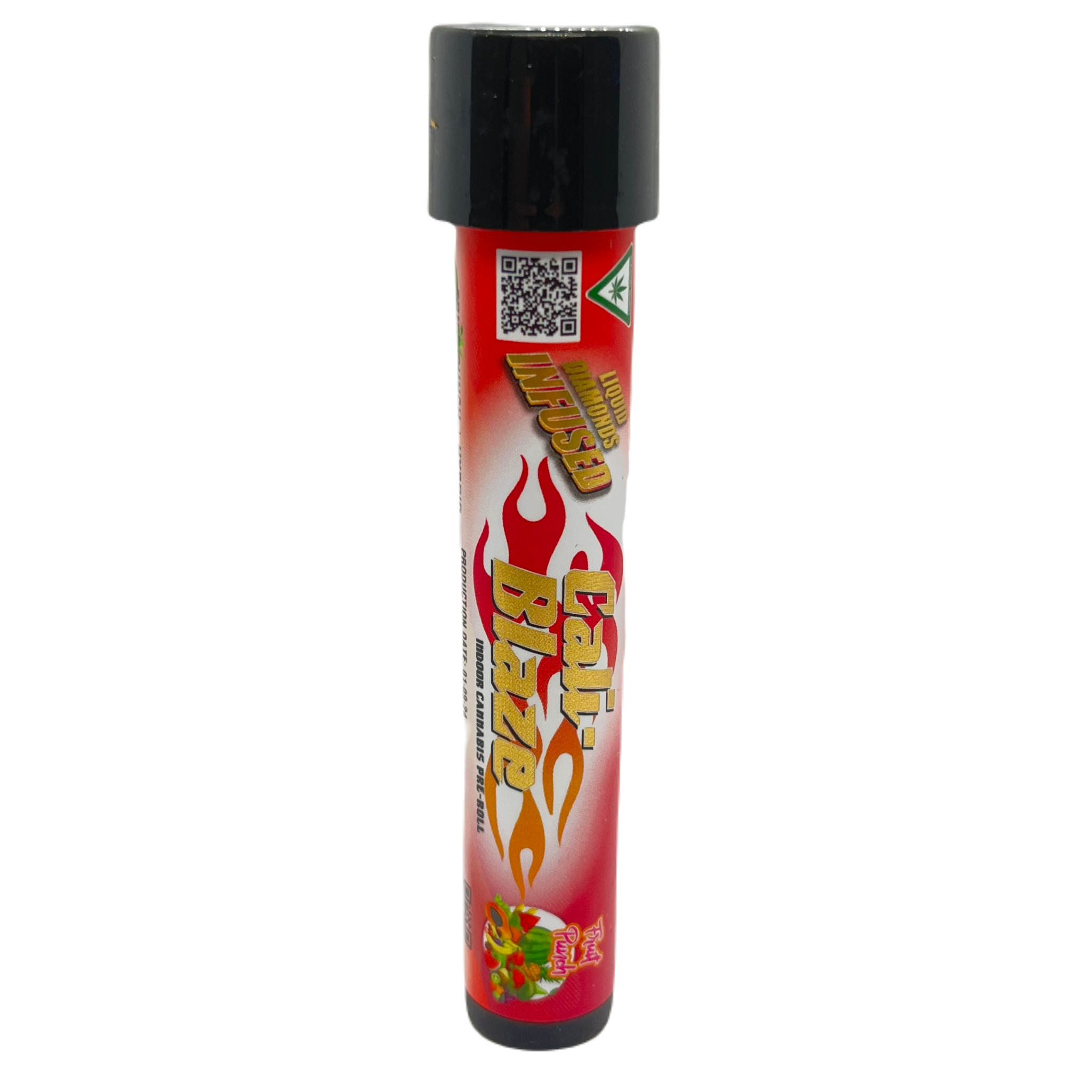 Photograph of product: Fruit Punch | 1.2G Diamonds Infused Preroll