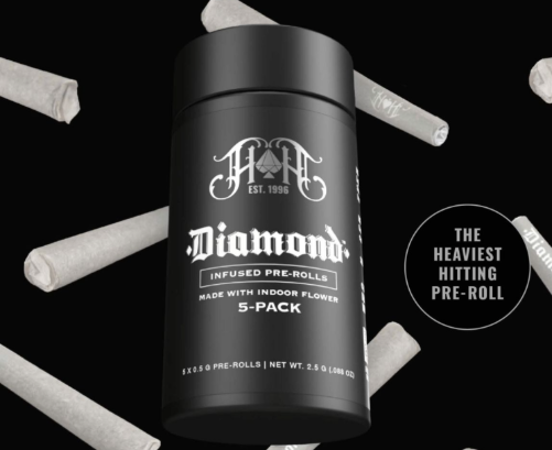 Photograph of product: Heavy Hitters/CAM Super Silver Haze Oui'd 0.5g Infused Diamond 5Pk