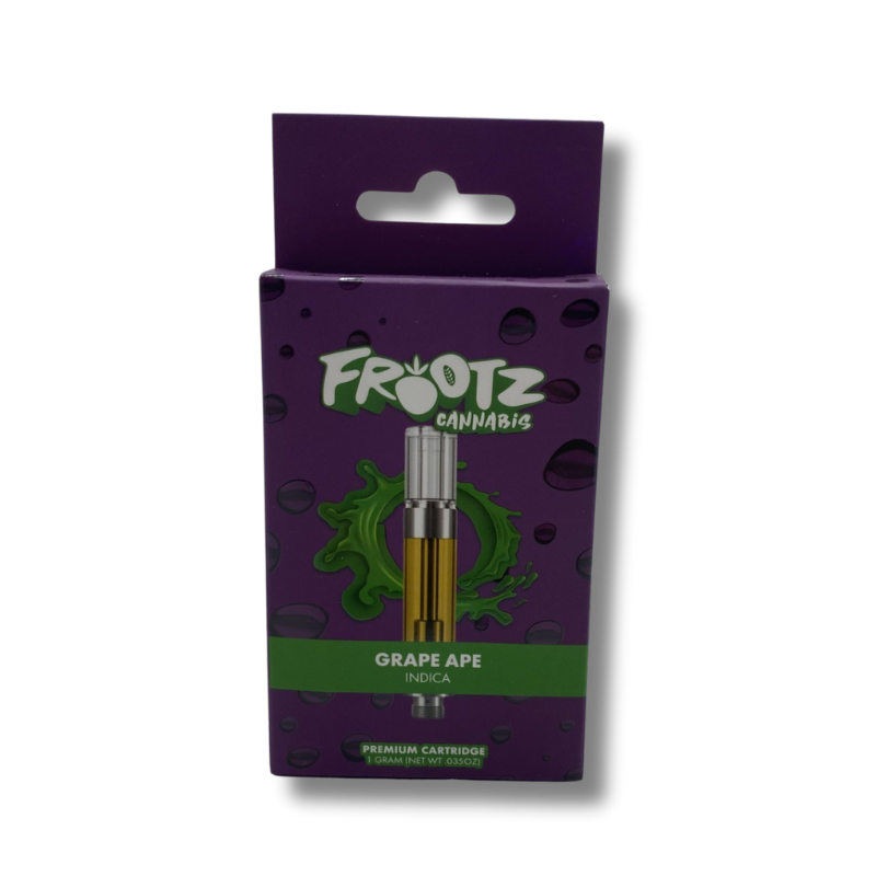Photograph of product: Frootz | Grape Ape | 1g | Distillate | Cartridge