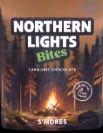 Photograph of product: Northern Lights Bites |  S'mores Chocolate | 200mg Edible
