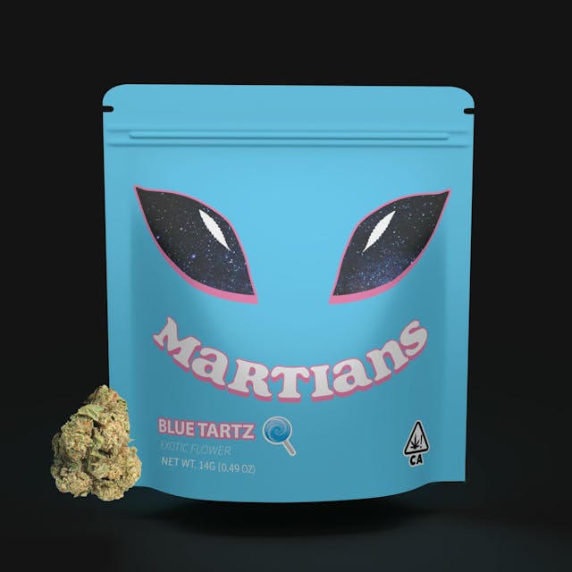Photograph of product: Blue Tartz | 14g Flower
