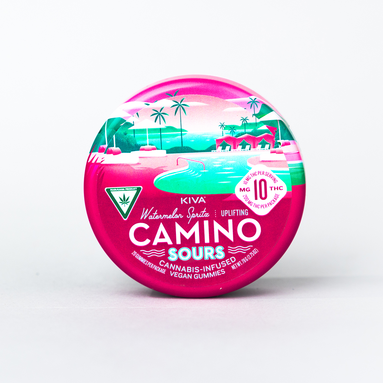 Photograph of product: Camino 200mg Gummies Sour Watermelon Spritz