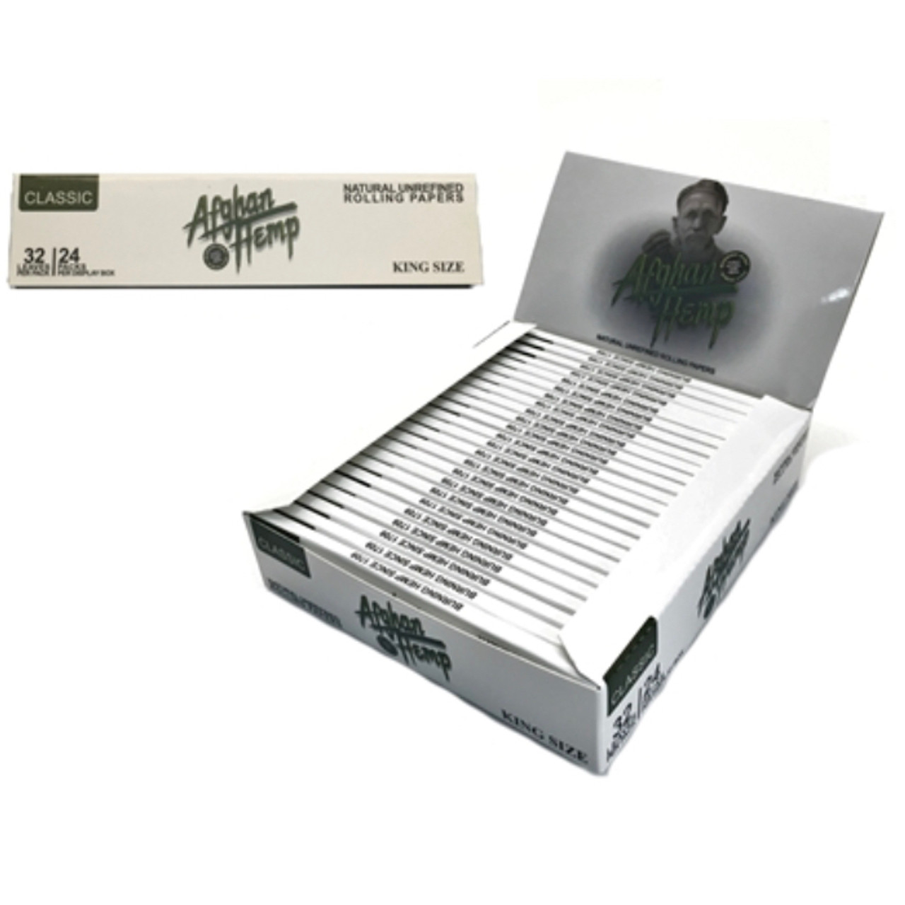 Photograph of product: Afghan Hemp King Size - REC