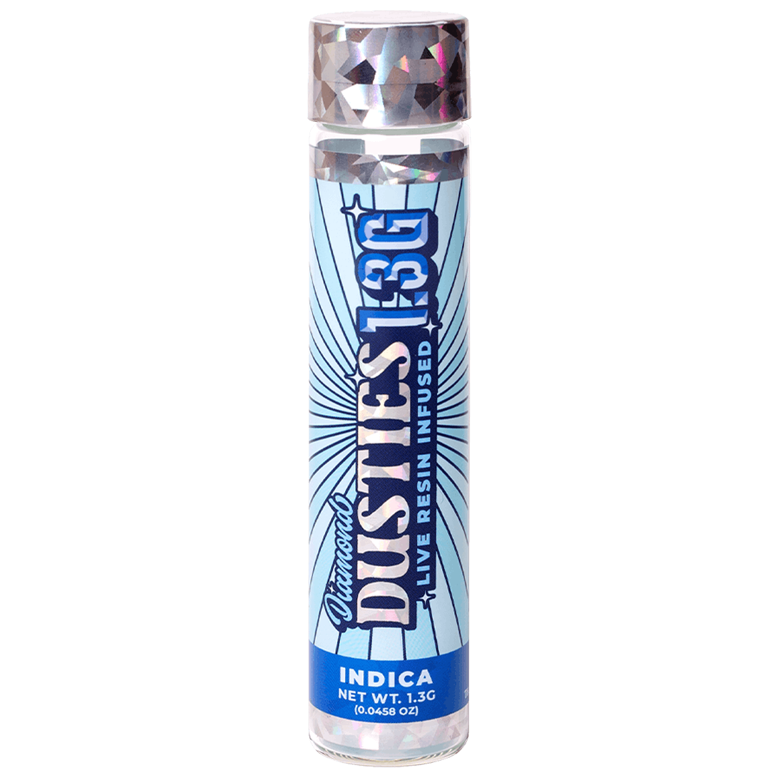Photograph of product: Dusties - Sapphire Diamond Dusties Preroll - 1.3g