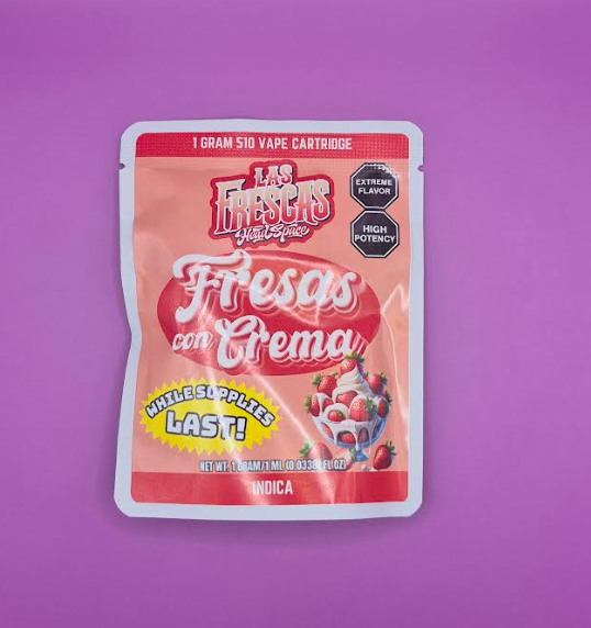 Photograph of product: Head Space - Las Frescas - 1g Cart - Fresa Con Crema